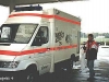 Graffiti Krankenwagen